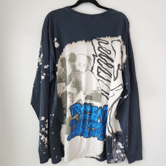 Cactus Jack Travis Scott x Kaws for Fragment Long Sleeve Shirt Tee Graphic XL - Picture 2 of 5
